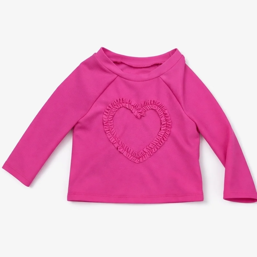 Pink Heart Kids Swim Set